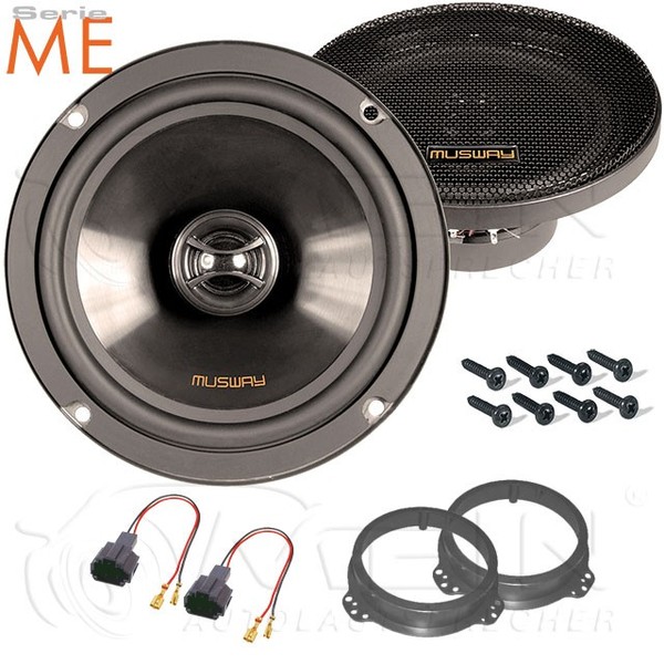 Musway Auto Lautsprecher FüR Saab 9-3 I Cabrio Typ YS3D 1998-2003 Front #AS9M-image