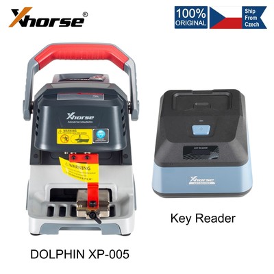 XHORSE Dolphin XP-005 C-u-t-ting Machine With M5 Clamp Plus Xhorse Key Reader