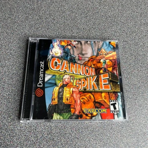 Cannon Spike Sega Dreamcast CIB Complete Authentic Registration Card