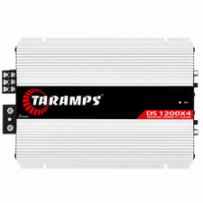 Taramps DS 1200X4 2 Ohms 1200W RMS 4 Channel Class D Car Audio Power Amplifier