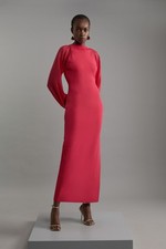 Karen Millen Maxi Dress M in Red RRP £149