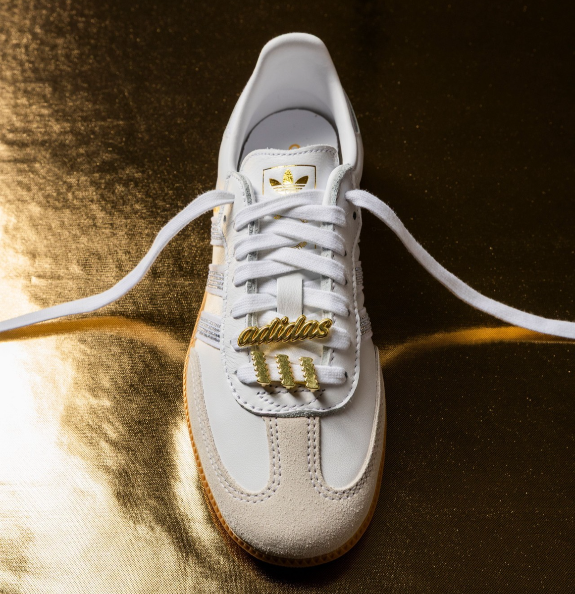 adidas Samba OG 'Rhinestone' White | Women Sizes 5 - 10 | KJ2023