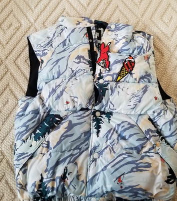 #ad Billionaire Boys Club Ice Cream North Star Puffer Vest XXL NWT $159.00