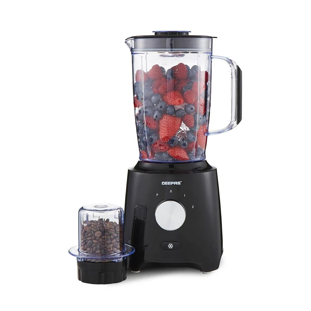 GEEPAS 1.8L Jug Blender Smoothie Maker Ice Crusher Food Processor Mixer 600W
Opens in a new window o