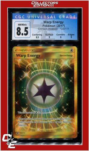 Warp Energy graded CGC 8.5 for sale on eBay
