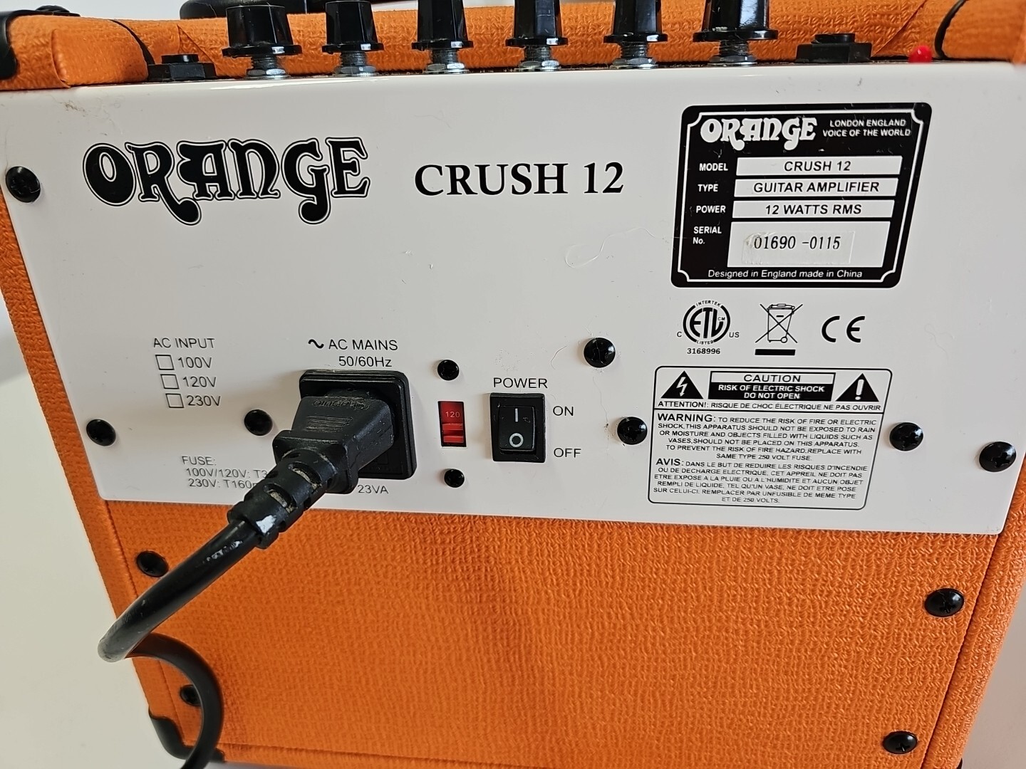 Orange Amps Electric Guitar Power Amplifier eBay