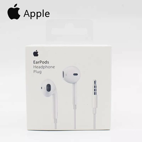 GENUINE Apple Headphones EarPods 3.5mm Plug For iPhone 5, 6, 6S, 6Plus iPad  | eBay