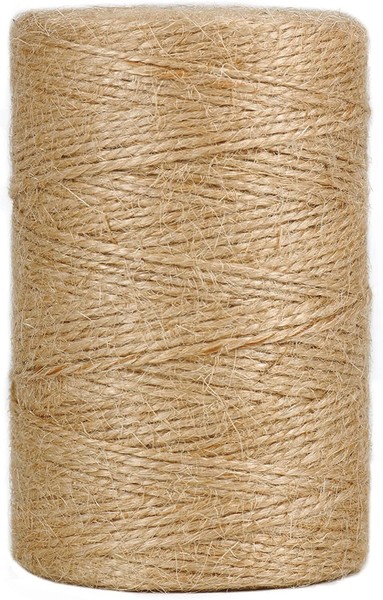 Vivifying 200M Jute-Schnur Braun Juteschnur FüR Garten Bilder Pflanzen Basteln-image