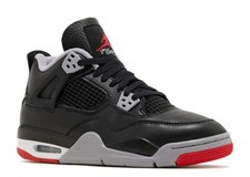 size 7y Nike Air Jordan 4 Retro Reimagined Bred Black Red FQ8213-006 GS 1596