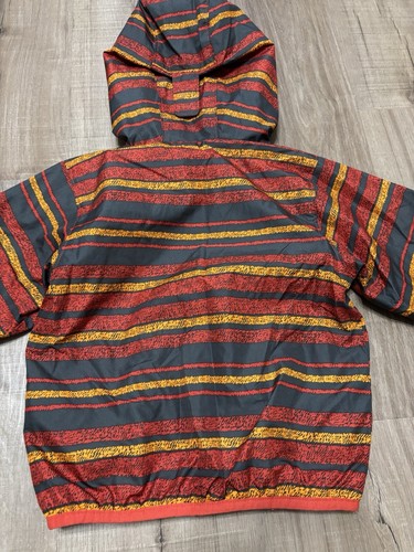 Columbia Omni Wick Advanced Evaporation Windbreaker Jacket Orange Gray Size 4T - Picture 8 of 9