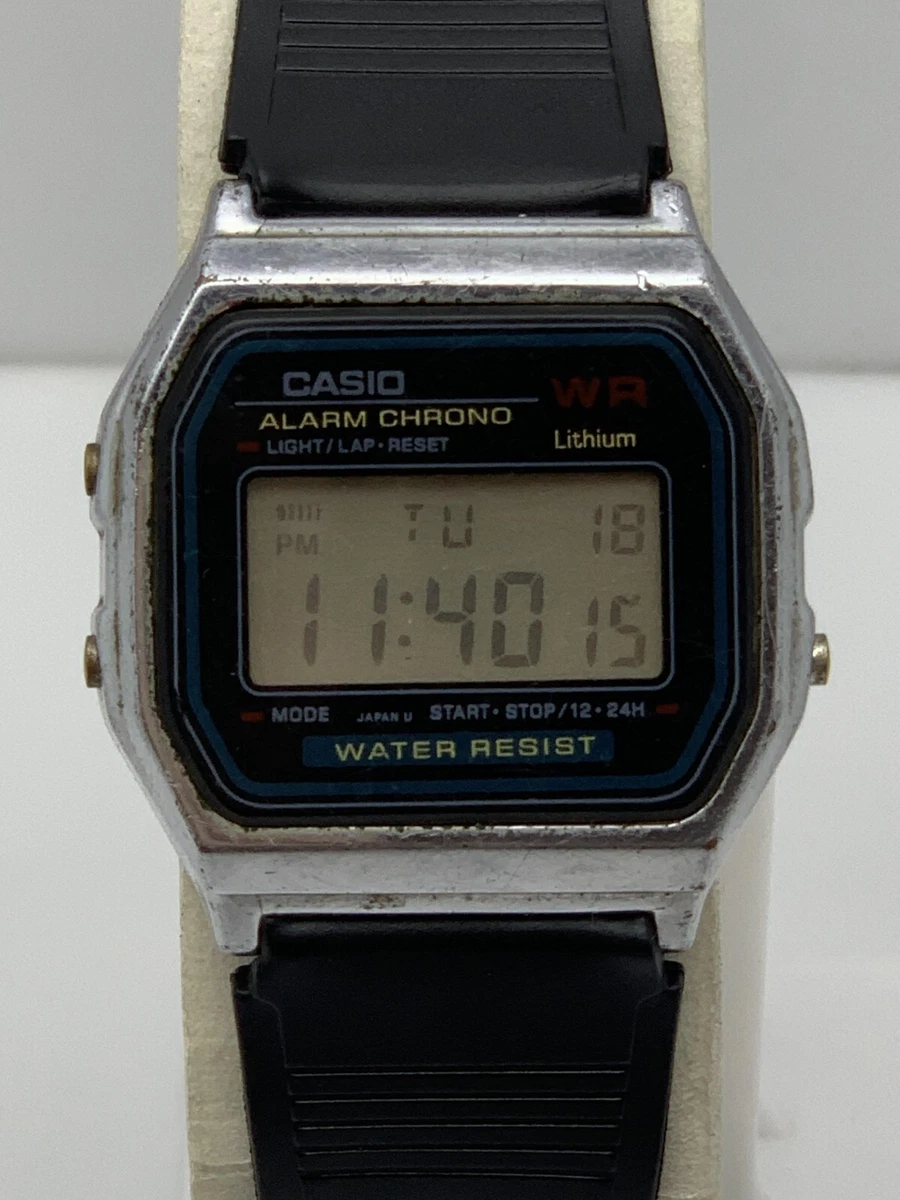 Casio a159w best sale black