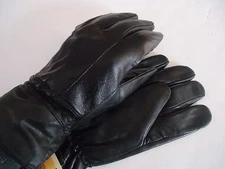Men's Thinsulate Genuine Leather Driving Gloves, Black, L/XL, Swany