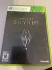 XBox 360 The Elder Scrolls V : Skyrim  game ( free shipping to Canada  )