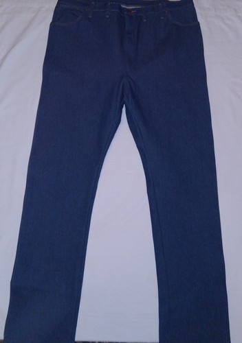 NWT Mens WRANGLER Cowboy Cut Denim Blues Jeans 44 x 38 / 39 Original Fit 13MWZ - Picture 4 of 10