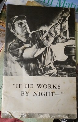 1941 ''If he works at night'' tips and hints to support a household 