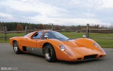 Cars 1969 mclaren m6gt supercar super race Desk Mat Stitched
