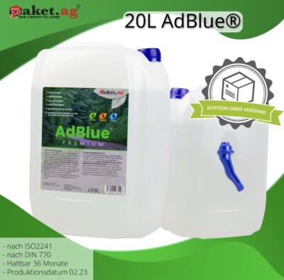 2 x 10 Liter AdBlue  Harnstofflösung für Dieselmotoren Ad Blue 2 x10 Liter