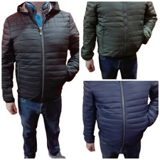 piumino uomo 100 grammi regular fit cappuccio removible giubbino giubbotto 