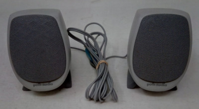 Pre-owned Polk HIPS Audio Computer Speakers Set of 2