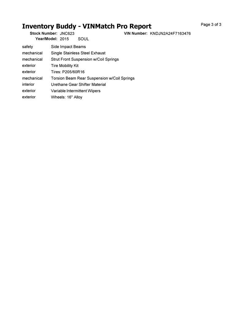 Used Automatic Transmission Assembly fits: 2015 Kia Soul AT gasoline model 1.6L