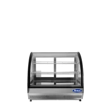 Atosa CRDC-35 27" Full-Service Countertop Refrigerated Display Case 3.5 cu. ft.