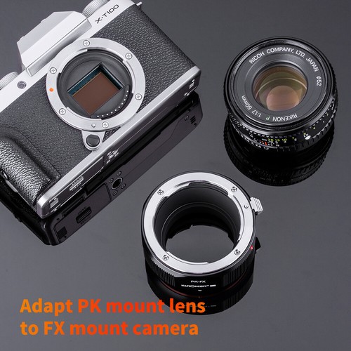 K&F Concept adapter Compatible with Pentax K mount lens to Fuji X mount cameras - Picture 10 of 12