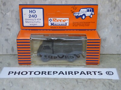 Roco Minitanks 1/87 Modern West German Unimog Troop 1.5T Truck Lot #6118 