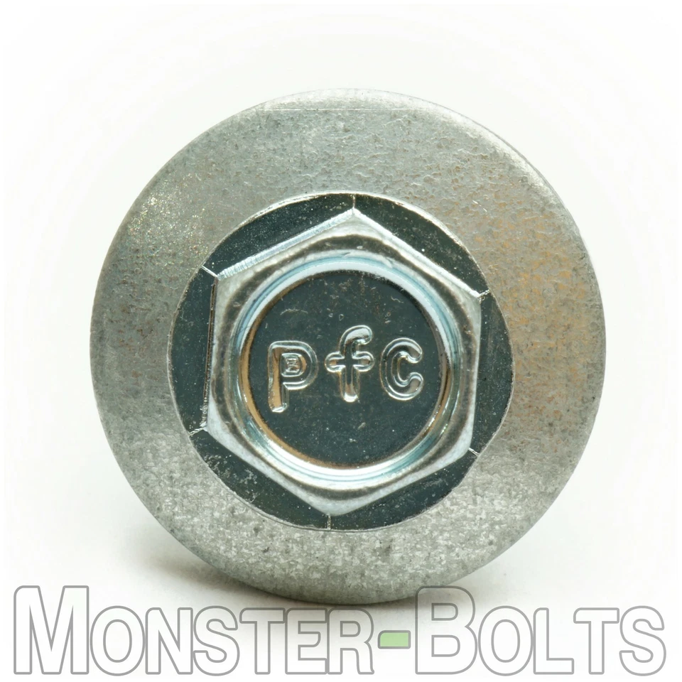 #12 Tek Roofing Screws, HWH w/ Bonded EPDM Washer, Zinc #3 Point Self-Drilling - Image 2 of 2