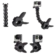 Adjustable Jaws Goose Neck Stand Mount Tripod for GoPro Hero 9 8 7 6 5 4 3