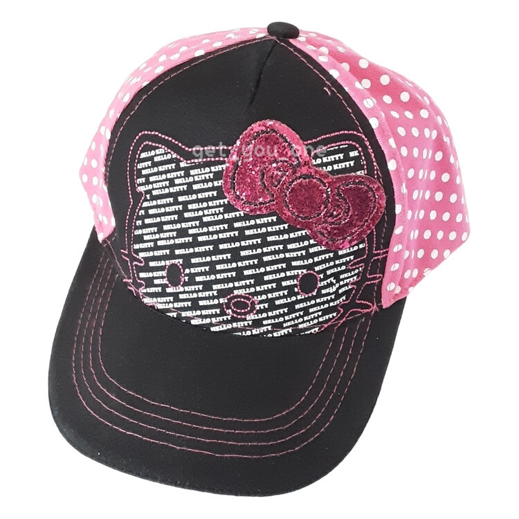9090 girl×HELLO KITTY Studded Mesh Cap 9090 girl×HELLO KITTY Studded Mesh Cap NEW Hello Kitty GIRLS Youth