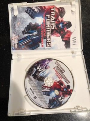 Transformers: Cybertron Adventures (Nintendo Wii, 2010) COMPLETE W MANUAL
