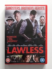 Lawless DVD (2013) region 2 PAL Shia LaBeouf Tom Hardy