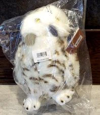 Aurora Miyoni Snow Owl Plush 9” Realistic Stuffed Animal Plush Toy new sealed
