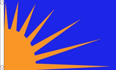 Sunburst Flag - 5 x 3 FT - Irish Republican Rebel Easter Rising 1916 Na Fianna