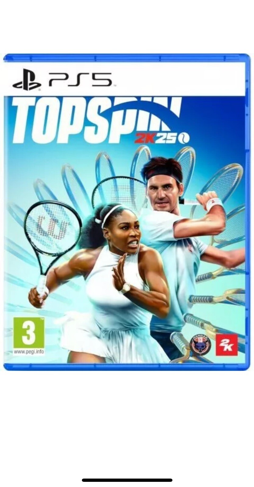 Ps5 TOPSPIN 2K25 STANDARD EDITION PS5 GIOCO  ITALIANO EU NUOVO