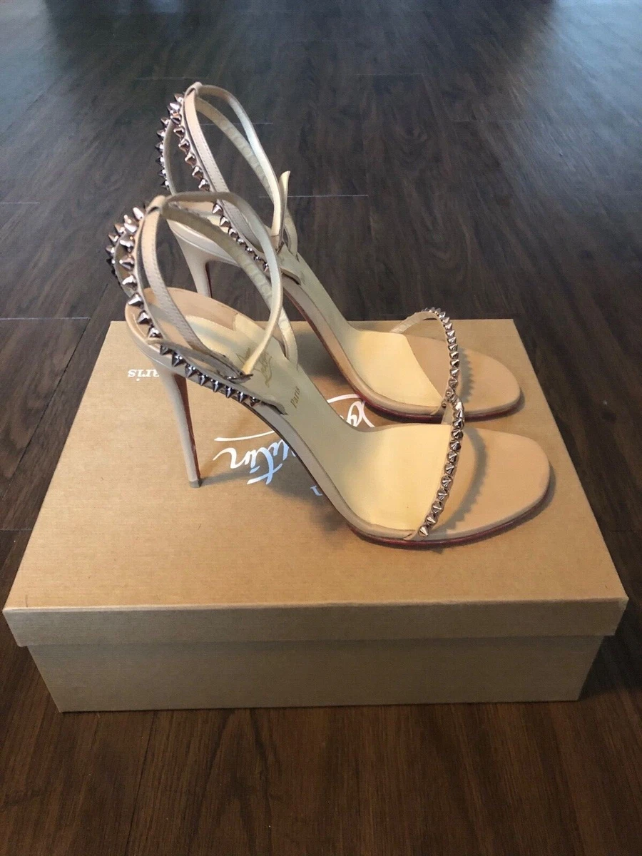 Christian Louboutin So Me 100 Spiked Heels - 100% AUTHENTIC