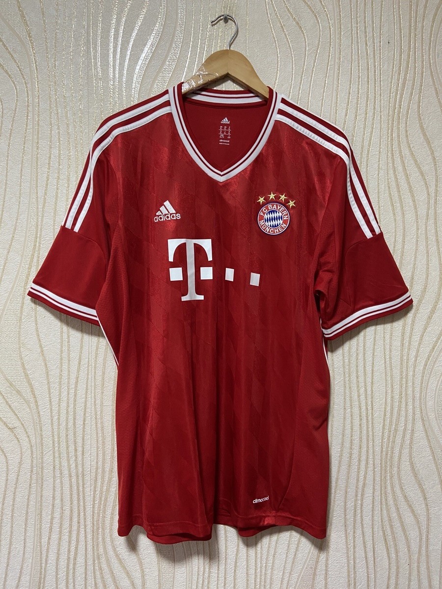BAYERN MÜNCHEN 2013 2014 HOME FOOTBALL SHIRT SOCCER JERSEY BAYERN MÜNCHEN 2013 2014 HOME FOOTBALL SHIRT SOCCER JERSEY