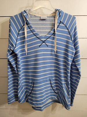 Sweat Columbia PFG Femme – Gris Moyen, Polaire, Col Montant (taille M)