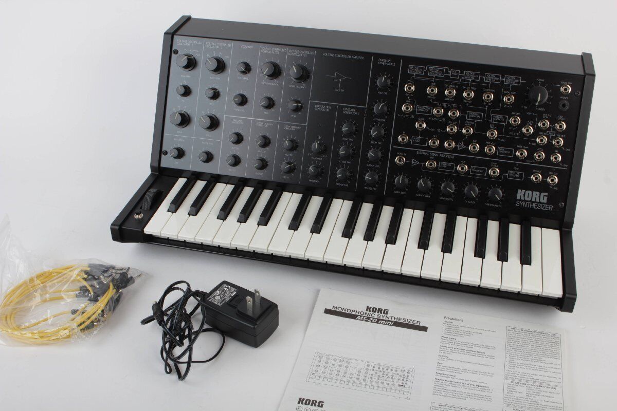 Korg MS20 Mini Analog Monophonic Synthesizer for sale online 