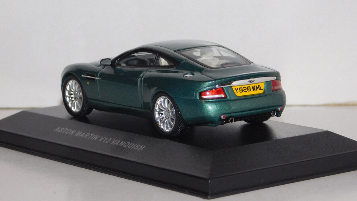 ASTON MARTIN V12 VANQUISH GREEN IXO MOC022 1:43 | eBay
