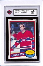 1980-81 O-Pee-Chee Guy Lafleur KSA 9.5 (Free Shipping $100+) BCGA2 #10