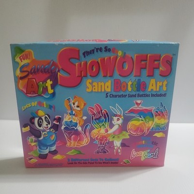 Vintage Lisa Frank Sandy Art Showoffs Sand Bottle Art 90's | eBay