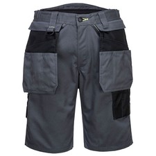 Image of Portwest PW345 Holster Work Shorts – Zoom Grey