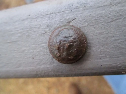 Civil War Dug Relic Confederate GEORGIA cuff Button