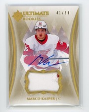 2023 Ultimate Collection Rookies /99 Marco Kasper #169 RPA Rookie Patch Auto RC