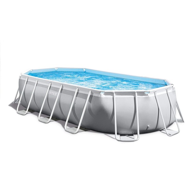 Intex 26796GN - Prism Frame Oval Pool (503X274X122Cm) Gartenpool Aufstellpool-image