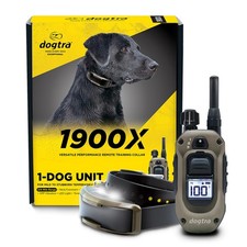 Dogtra 1900X E-Collar with Remote New 1-Dog System - 1900X, Beige  Black