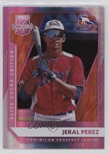 2021 Panini Elite Extra Edition Pink Jeral Perez #199 1ek2