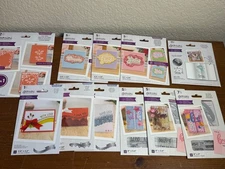 Big Lot 11 Gemini Crafter's Companion Papercraft Dies Card Making NEW