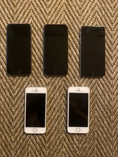 Lot Of 5 Old iPhones Untested For Parts Or Repair Only